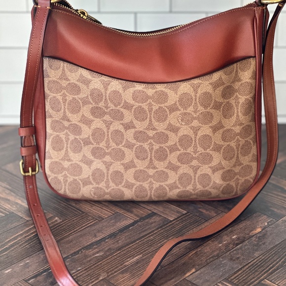 Coach Bags Coach Chaise Signature Canvas Crossbody Bag Poshmark